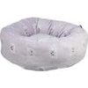 Trixie Kulatý pelíšek MIMI 50 cm motiv kočičí hlavy lila LIMITOVANÁ NABÍDKA
