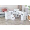 Trixie CASA CARA kartonový nábytek pro kočky 93x82x30,5cm nosnost 8kg bílá