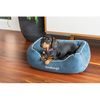 Red Dingo Donut Bed Pelech pro psy Medium 80 cm modrý