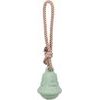 TRIXIE Xmas Bell vánoční zvonek na laně ø 12/36 cm přírodní guma petrolejová