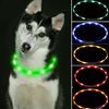 Reedog Easy Light USB dobíjecí svítící obojek pro psy a kočky žlutý