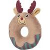 TRIXIE Xmas Moose Donut vánoční plyšový kroužek-los 14 cm