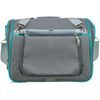 Trixie Transportní taška VICKY 40 x 27 x 28 cm do 5 kg šedá/tyrkysová