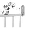 DogSpace Lucky prodlužovací brána kovová