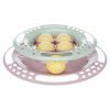 Trixie JUNIOR hračka kruh s míčky pro koťata 24cm