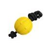 BAFPET Míček FOAM se šňůrkou žlutá