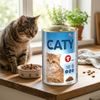CATY 415g kousky v omáčce s hovězím pro kočky