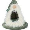 TRIXIE Xmas Bed Dwarf vánoční sametová kukaň Skřítek ø 45 × 47 cm šalvějová