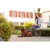 CURLI Postroj pro psy Belka Comfort Red M, 20-30 kg