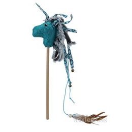 Trixie Plyšový kůň na tyčce plyš/látka 37 cm