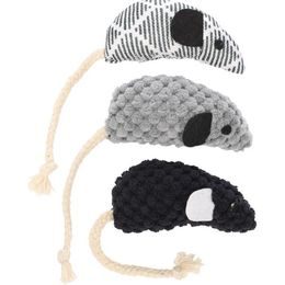 Flamingo Hračka plyš Mozza myšky 3ks 4cm