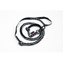 Manmat CELOODPRUŽENÁ šňůra s ALU karabinou