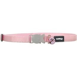Red Dingo Obojek pro koťata 8 mm x 16-26 cm Světle Růžová