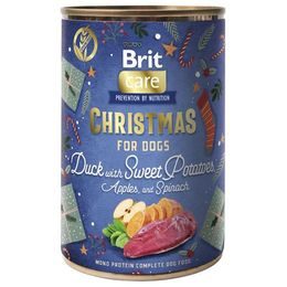 Brit Care Dog konzerva Monoprotein Christmas Duck 400g