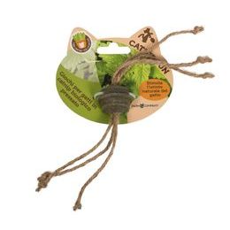 Farm Company balonek s jutou a catnipem pro kočky 25cm