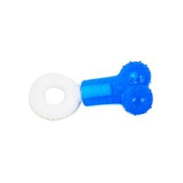 Akinu dental kombo STRONG NYLON pro psy modrá 15 cm