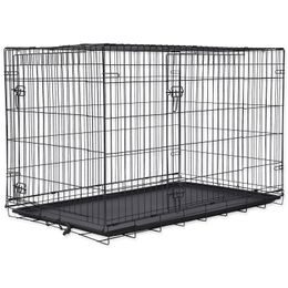 Dog fantasy Klec skládací XXL 2 dveře 121x74x82cm