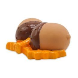 Akinu ČESKÝ LES Žaludy latexová hračka pro psy 7 cm