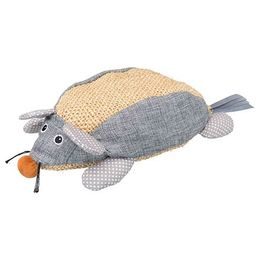 Trixie Sisalová myš sisal/látka 30cm přírodní/šedá