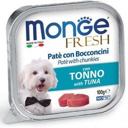 Monge FRESH paštika a kousky s tuňákem 100 g pro psy