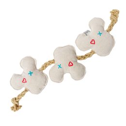 FUNKY DOG Slintoščata přírodní lanová hračka pro psa