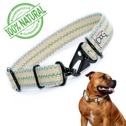 FUNKY DOG Odolný 25 mm obojek pro psa z konopí