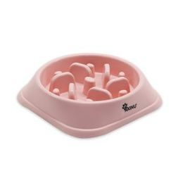 Akinu Miska pro psy růžová protihltací