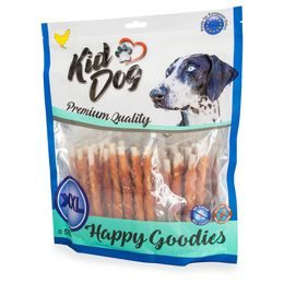 KidDog kuřecí masíčko na buvolí tyčince 8 mm/12 cm 500 g