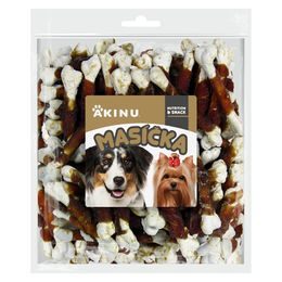 Akinu MASÍČKA Kalciová kostička s kachním masem pamlsek pro psy 300 g 