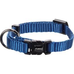 Flamingo Obojek nylon Ziggi modrý XS 1x20-35cm