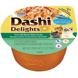 Inaba Dashi Delights tuňák s bonito vločkami 70g