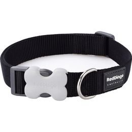 Red Dingo Obojek 12 mm x 20-32 cm Černá