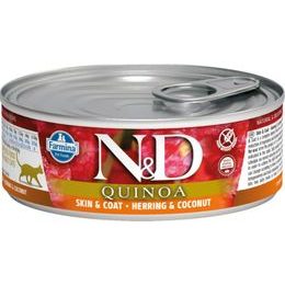 N&D QUINOA Cat konzerva Herring & Coconut 80 g