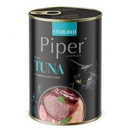 Piper NEW CAT konzerva pro sterilizované kočky s tuňákem 400g