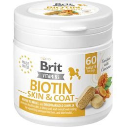Brit Vitamins Biotin Skin&Coat Care 120g (60 tbl.)