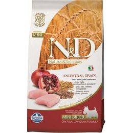 N&D ANCESTRAL GRAIN Dog LG Chicken, Spelt, Oats & Pomegranate Adult Mini 2,5 kg