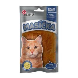 Akinu Masíčka kuřecí řezanky pro kočky 50g