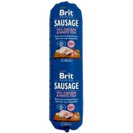 Brit salám Sausage Chicken & White Fish 800 g