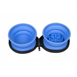 KIWI WALKER Cestovní zpomalovací dvojmiska SLOWFEEDER 700 ml