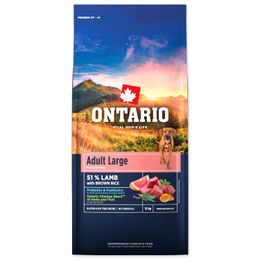 Ontario Krmivo Adult Large Lamb & Brown Rice 12kg