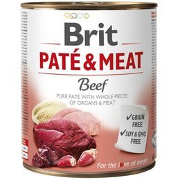 Brit Paté & Meat konzerva Beef 800 g