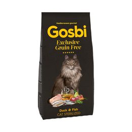 GOSBI EXCLUSIVE CAT STERILIZED CHICKEN&TURKEY 1,5kg