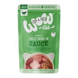 WOW Cat Kapsička Sauce Kuřecí Adult 85g
