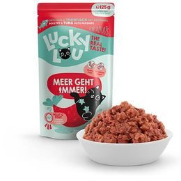 Lucky Lou Lifestage Adult s drůbežím masem a tuňákem 125 g