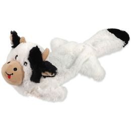 Dog fantasy Hračka Recycled Toy kráva pískací s kapsičkou na pamlsky 50cm