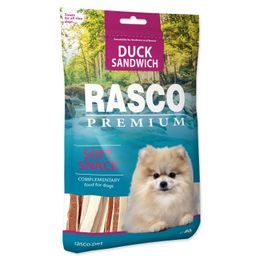 Rasco Premium Pochoutka kachna s treskou sendvič 80g
