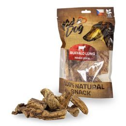 KidDog 100% Natural Snack hovězí plíce 4-8 cm/ 80 g