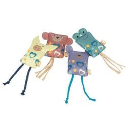 Trixie Hrací polštářek se zvířecím obličejem šustící 10 cm polyester