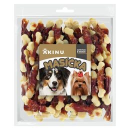 Akinu MASÍČKA Kostička s kuřecím masem pamlsek pro psy 300 g