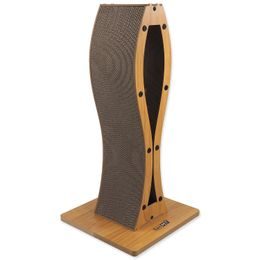 Epic Pet Škrabadlo ve tvaru ryby s hračkou 30x30x62